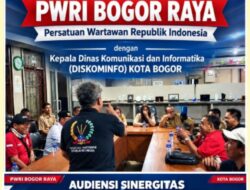 Audensi Sinergitas PWRI BOGOR RAYA Dengan Kadis Informasi Dan Komunikasi Kota Bogor