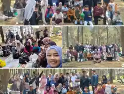 Peringati HUT ke-1, Karang Taruna Kataji 01 Desa Cikawao Gelar Botram Bersama Warga di Situ Cisanti