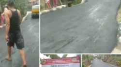 Progres HOTMIX Jalan Desa Cibitung Wetan Pamijahan Capai 100%