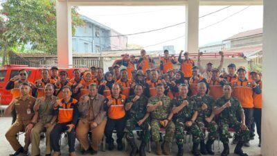 Tim Penyuluh Karhutla Sesko TNI Kunjungi BPBD Kota Samarinda