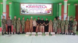 Tim Penyuluh Karhutla Sesko TNI Dikreg LVI Gelar Penyuluhan Pencegahan Kebakaran Hutan Dan Lahan Di Muara Badak