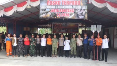 Dandim 0908/Bontang Hadiri Launching Posko Bersama Penanganan Karhutla Di Kota Bontang Dandim 0908/Bontang Hadiri Launching Posko Bersama Penanganan Karhutla Di Kota Bontang