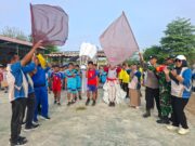 Peringati Hornas Babinsa Bukitraya Hadiri Fun Walk 2 KM Gugus 2 Sepaku