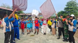 Peringati Hornas Babinsa Bukitraya Hadiri Fun Walk 2 KM Gugus 2 Sepaku
