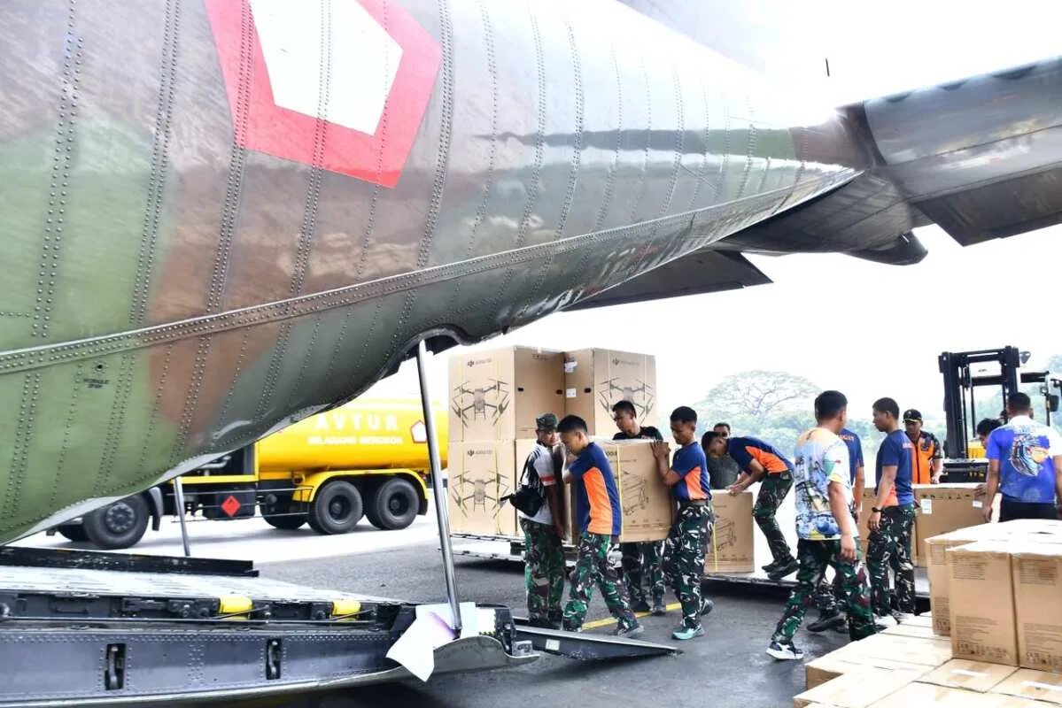 TNI Salurkan Dukungan Peralatan Penanganan Karhutla ke Kalimantan Tengah