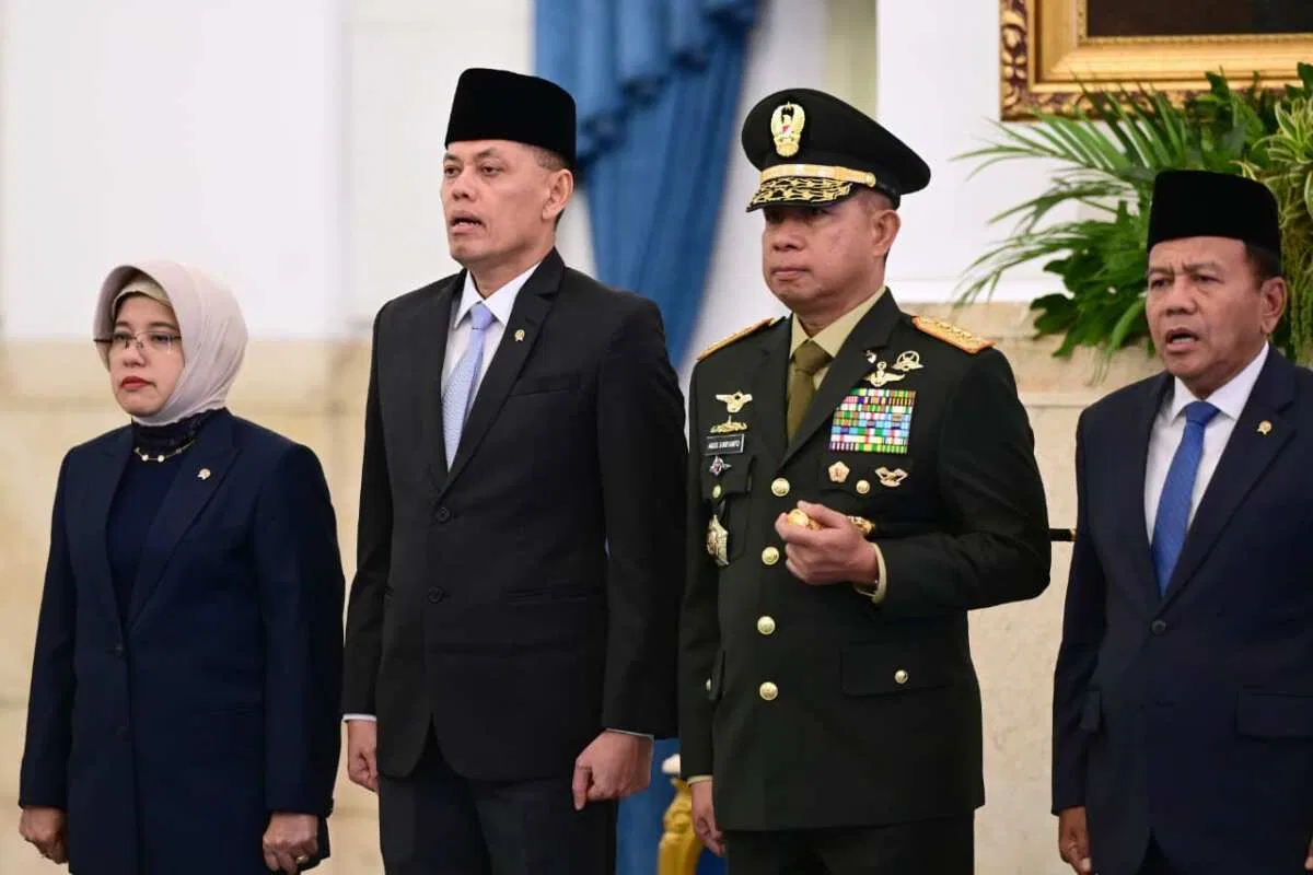 Panglima TNI Hadiri Pelantikan Menteri Keuangan RI