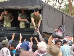 TNI Sediakan 30.000 Porsi Makan Gratis Untuk Masyarakat Di Monas