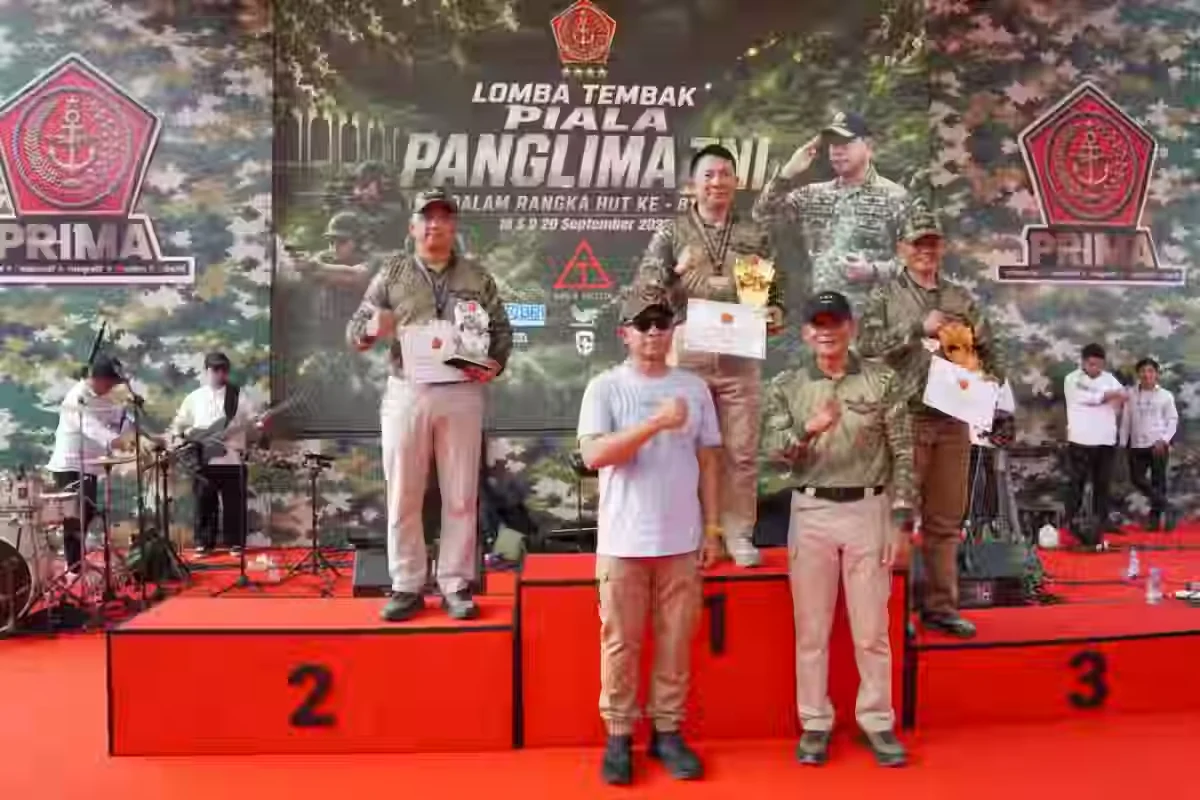 Panglima TNI Resmi Tutup Lomba Tembak Piala Panglima TNI 2026