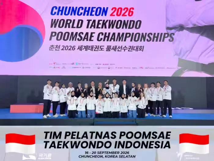 Atlet Taekwondo TNI Raih Medali Perak Kategori Poomsae Tingkat Dunia di Korea Selatan