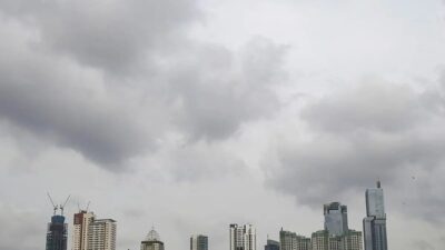 Cuaca Berawan di Sejumlah Kota Besar Indonesia