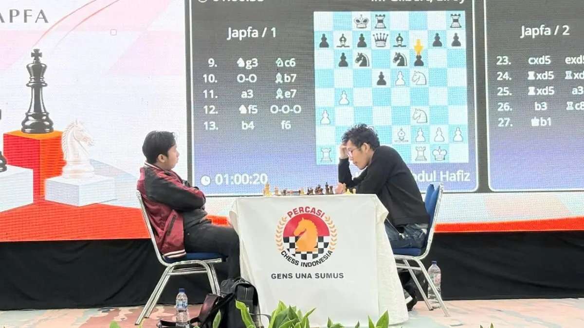 Penampilan Pecatur Muda di Turnamen Catur Japfa Chess Festival