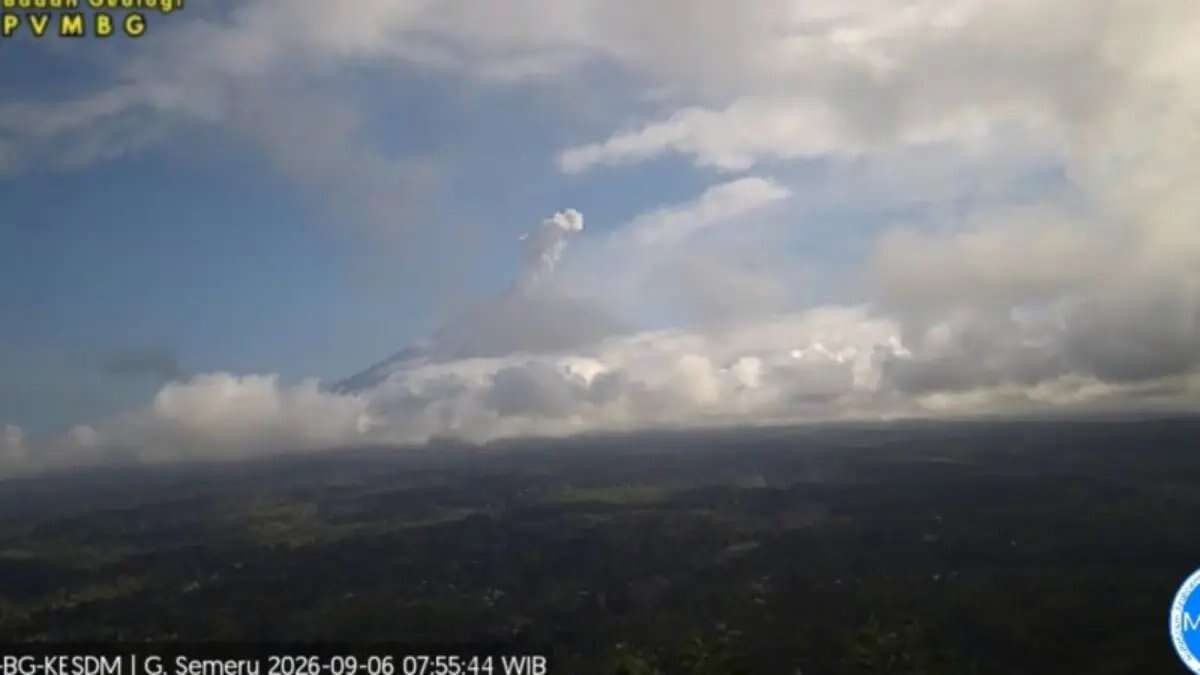 Fenomena Erupsi Bersamaan Empat Gunung Api Indonesia