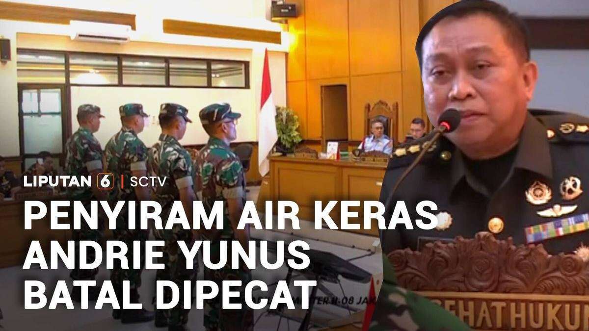 Pembatalan Pemecatan Andrie Yunus: Kasus Penyiraman Air Keras