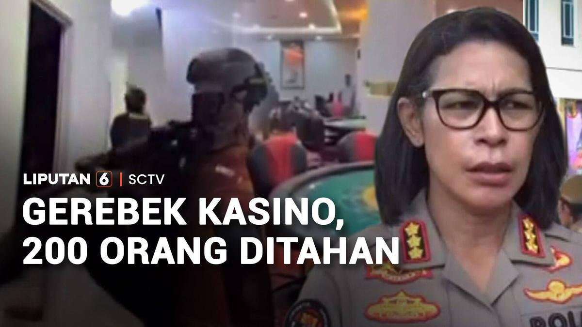 Penggerebekan Kasino di Batam: 200 Orang Ditahan