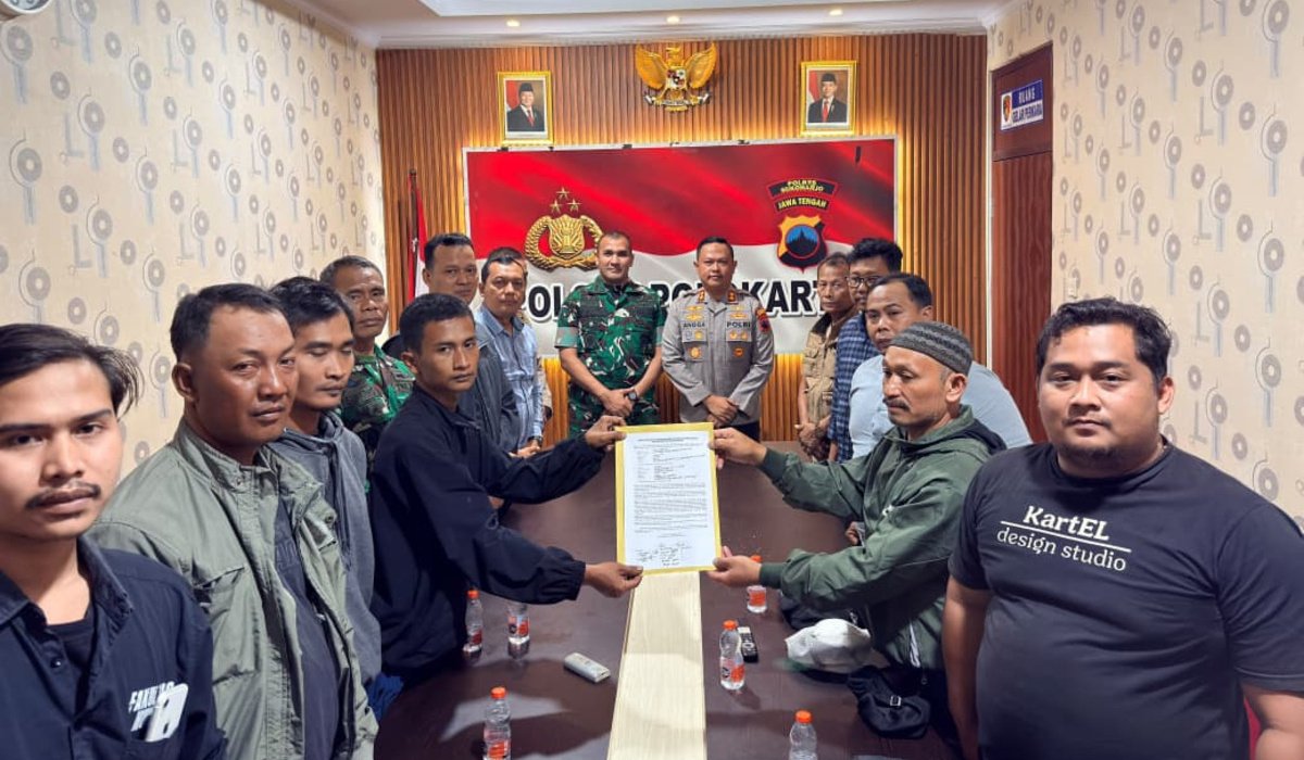 Damainya Bentrok Perguruan Silat di Sukoharjo