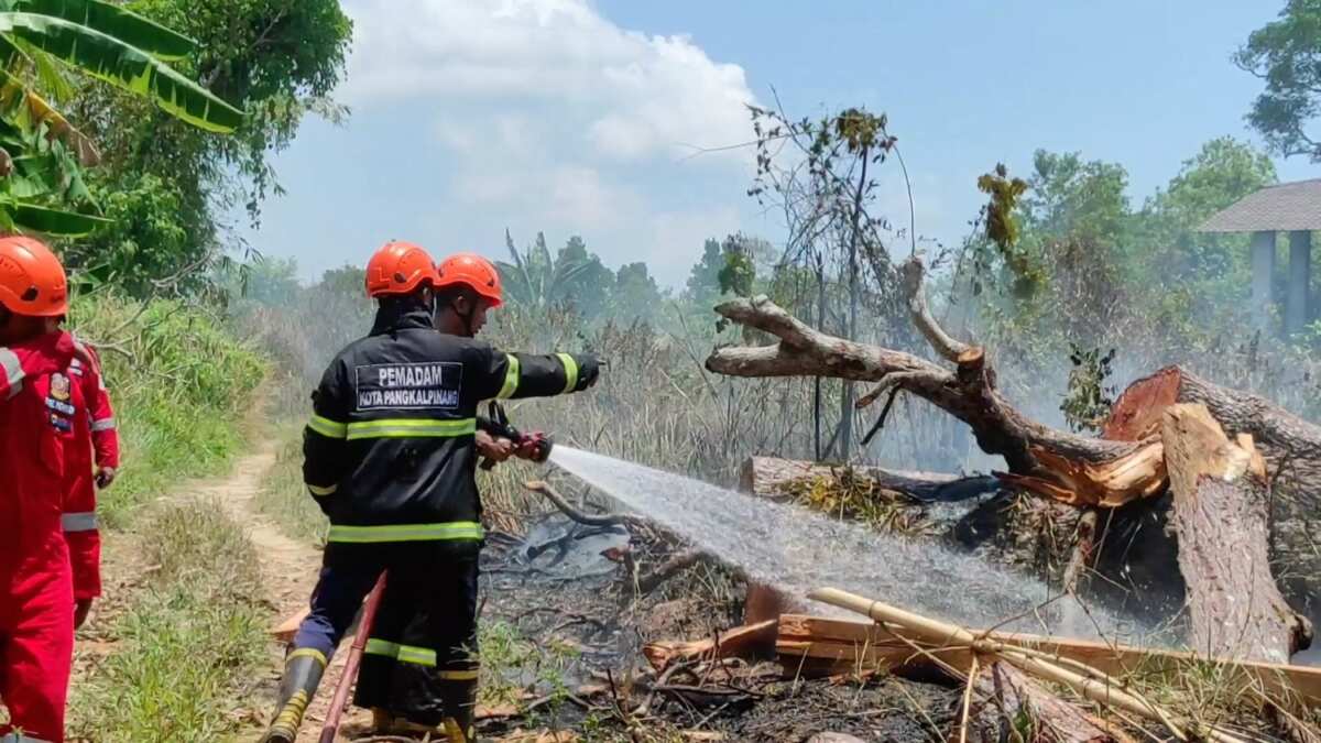 Rapat Koordinasi Pemkot Pangkalpinang untuk Cegah Karhutla