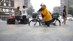 Hujan Ekstrem Mengganggu Nagoya: 1.600 Orang Mengungsi dan 200 Kendaraan Rusak