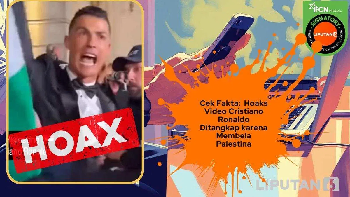 Membedah Hoaks Terkait Cristiano Ronaldo