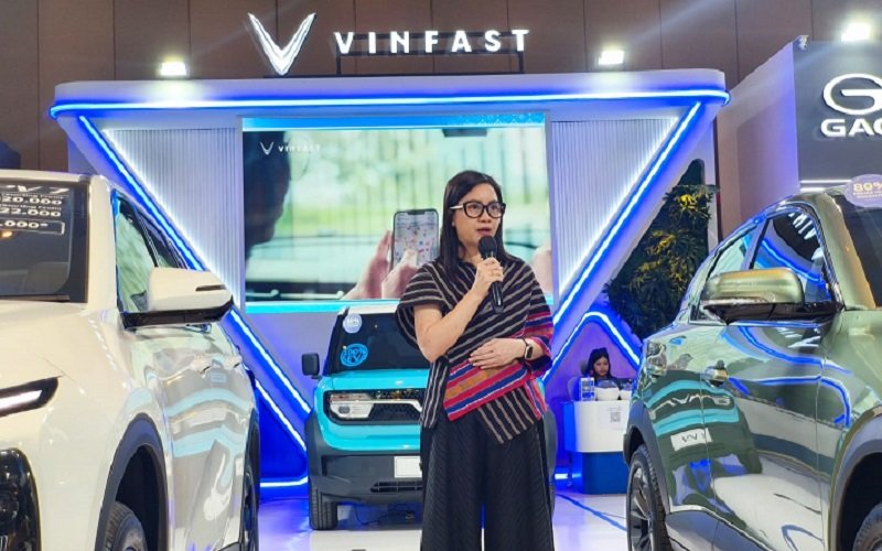 Peluncuran Model Kendaraan Listrik VinFast di GIIAS Bandung 2026