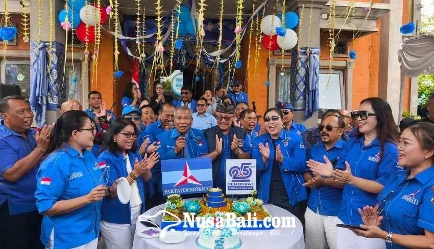 Jalan 25 Tahun Partai Demokrat Bali: Komitmen untuk Rakyat