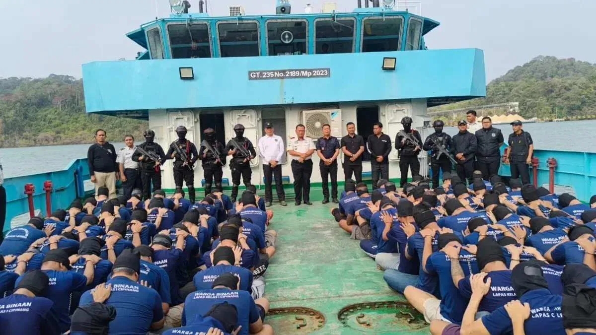 Pemindahan Warga Binaan ke Nusakambangan Didukung Pengamanan Ketat
