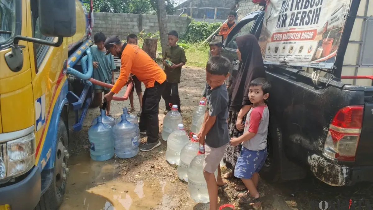 Krisis Air Bersih Akibat El Nino di Depok dan Bojonggede