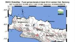 Guncangan Gempa 2,2 Magnitudo di Bandung dan Dampaknya