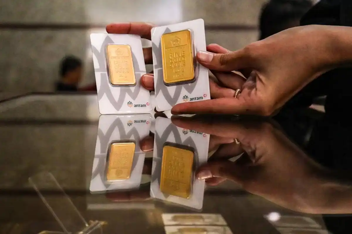 Kenaikan Harga Emas Antam di Pasar