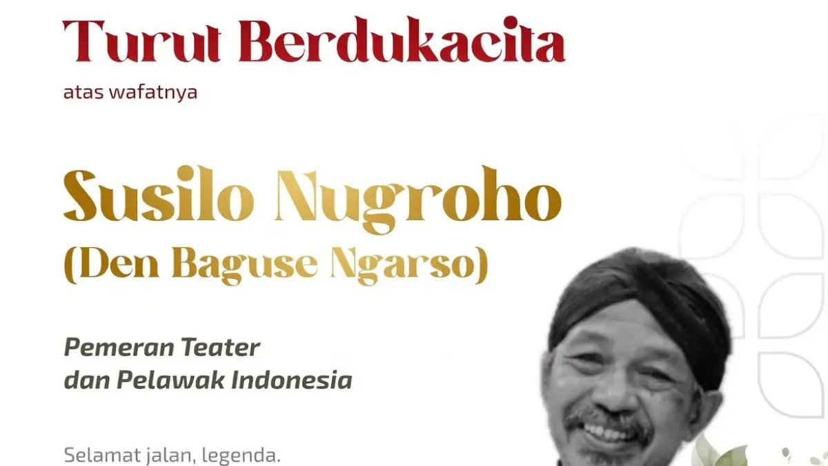 Menghormati Warisan Seniman Susilo Nugroho