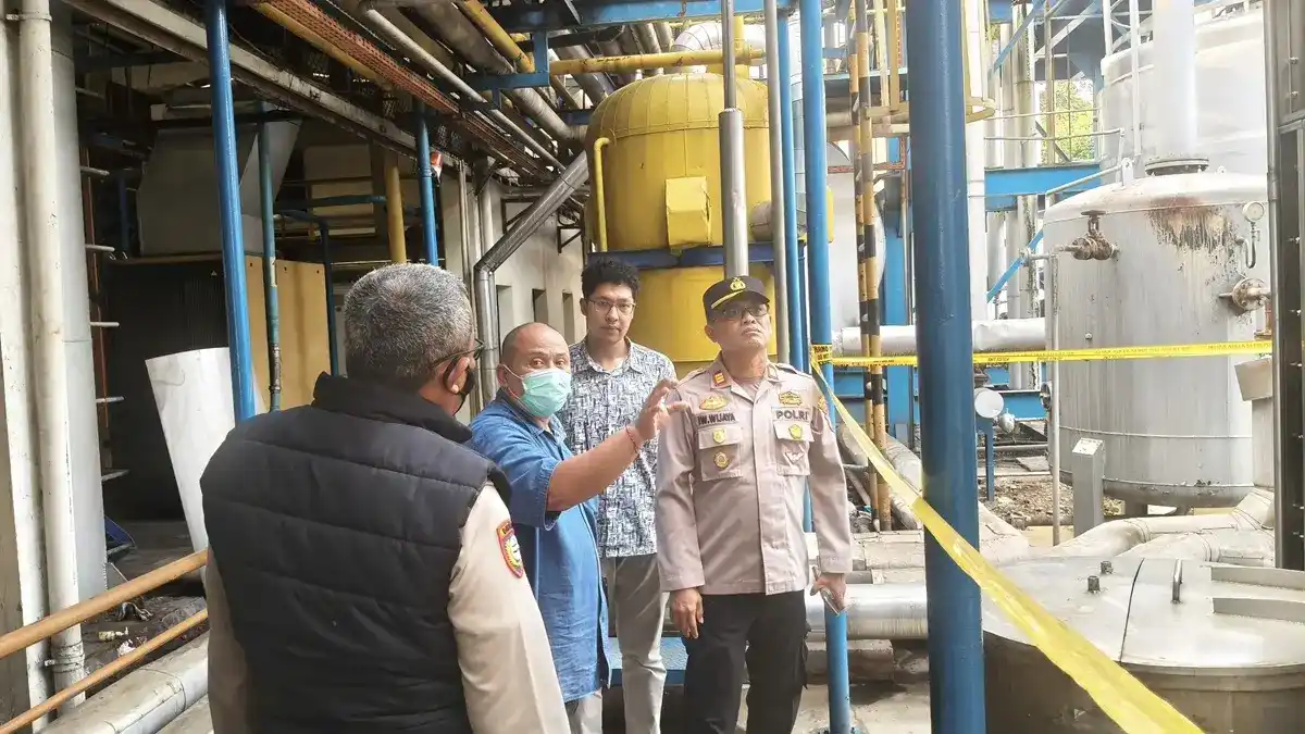 Kejadian Kebocoran Gas Amoniak di Jakarta Timur