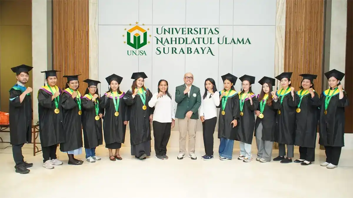 Wisuda UNUSA: Momen Bersejarah bagi 1038 Lulusan