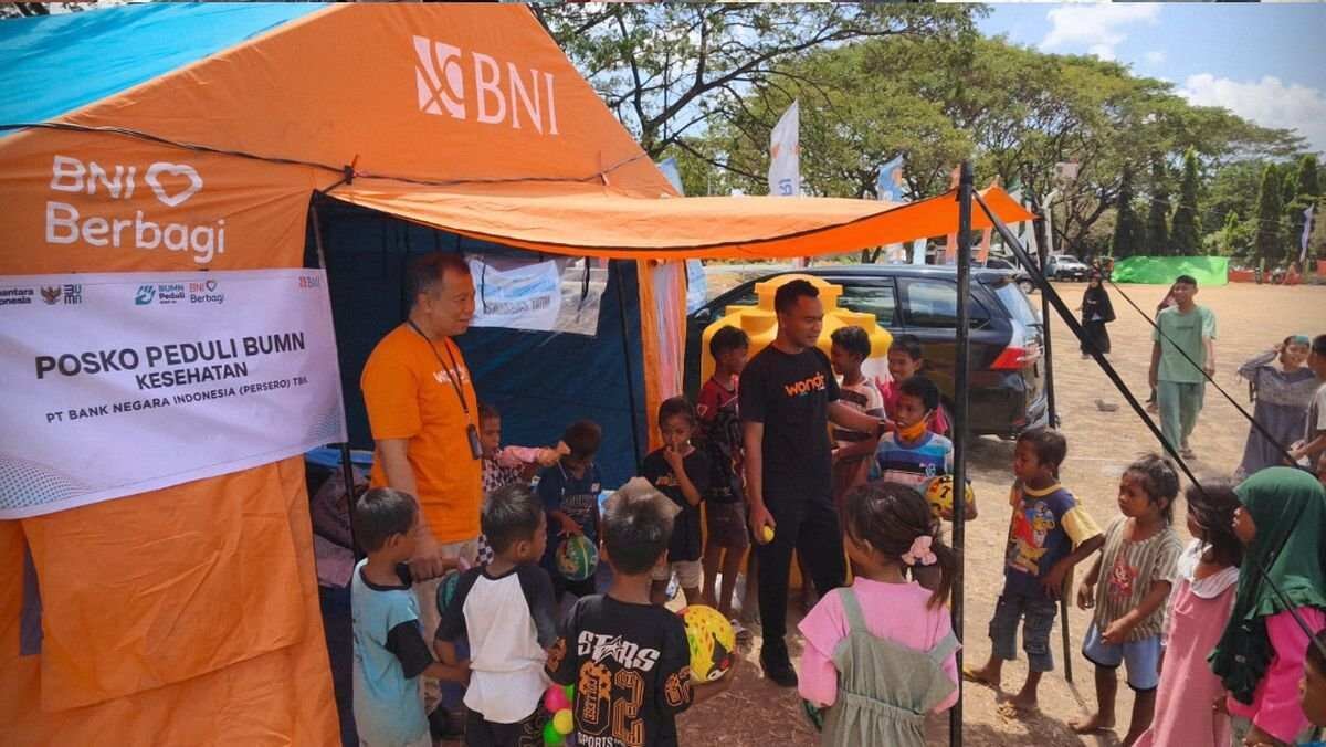 Dampak Gempa NTT dan Bantuan Posko BNI Dampak Gempa NTT dan Bantuan Posko BNI