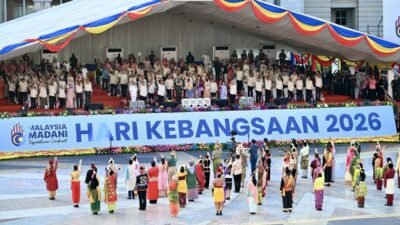 Pawai Meriah Peringatan Hari Kebangsaan Malaysia Ke-69