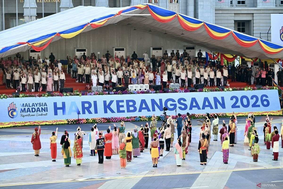 Pawai Meriah Peringatan Hari Kebangsaan Malaysia Ke-69