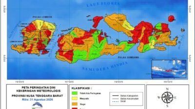 Kekeringan Parah di Nusa Tenggara Barat: Sembilan Daerah Berstatus Waspada Kekeringan Parah di Nusa Tenggara Barat: Sembilan Daerah Berstatus Waspada