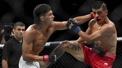Kemenangan Debut Bilal Hasan di UFC