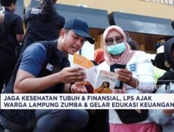 Edukasi Keuangan Melalui Zumba di Bandar Lampung