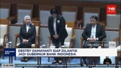 Destry Damayanti Dilantik Sebagai Gubernur Bank Indonesia