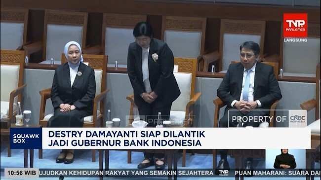 Destry Damayanti Dilantik Sebagai Gubernur Bank Indonesia Destry Damayanti Dilantik Sebagai Gubernur Bank Indonesia