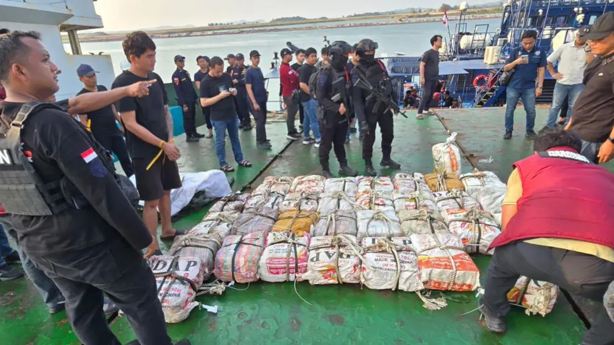 Darurat Narkotika! BNN Sita 800 Kg Ketamin di Natuna Utara dan Ungkap 99 Persen Sampel Cairan Vape Positif Narkoba – Poskota