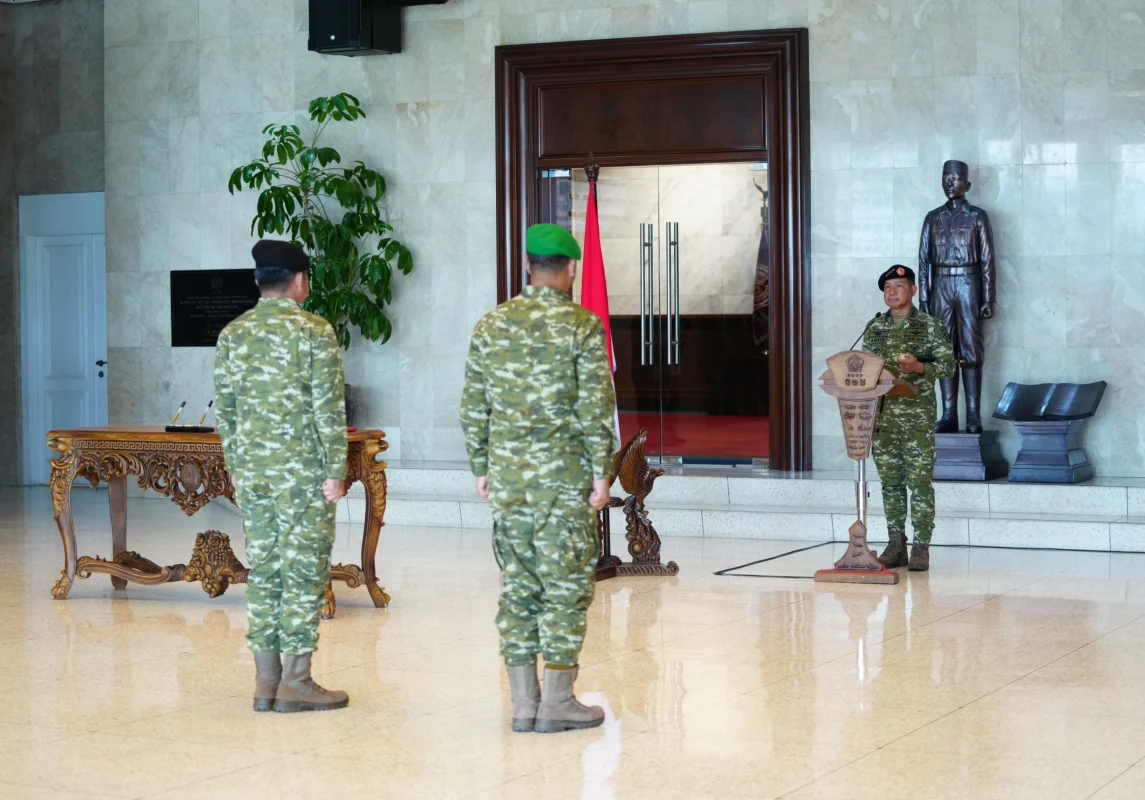 Panglima TNI Pimpin Sertijab Wakil Panglima TNI dan Kasad