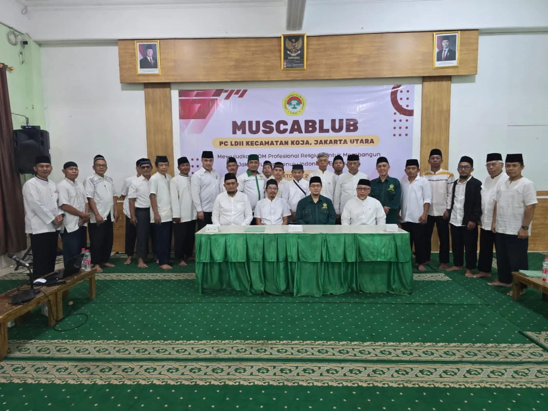 LDII Jakut Tetapkan Ketua Baru PC Koja, DPD Tekankan Gerak Cepat dan Implementasi 8 Klaster Pengabdian
