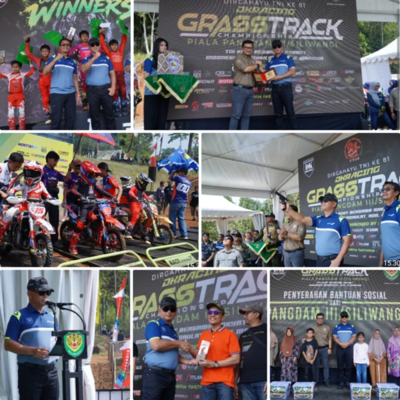 Pangdam III/Siliwangi Buka Grasstrack dan Motocross Championship Piala Pangdam III/Siliwangi Ke-3 Tahun 2026