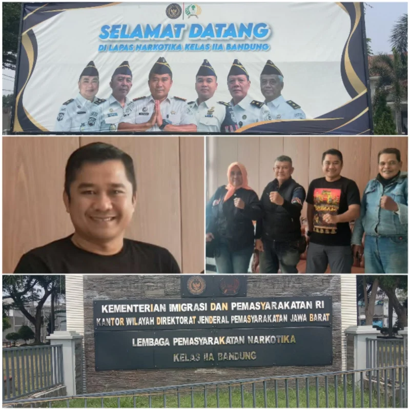 Kalapas Lapas Narkotika Kelas IIA Bandung Di Jelekong Baleendah Di Kenal Ramah Dan Baik Kepada Binaan Maupun Masyarakat Termasuk Insan Pers