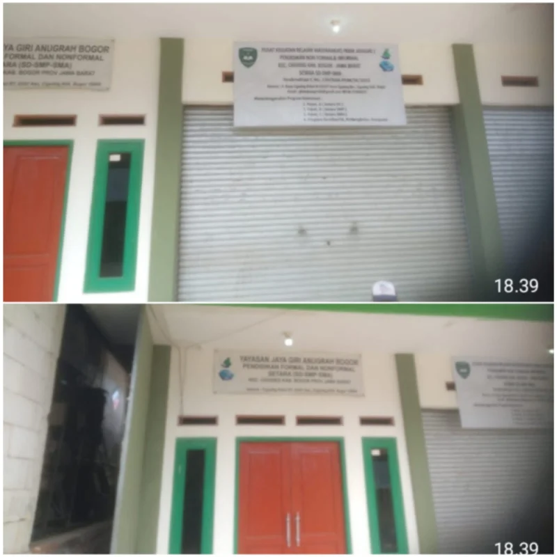 PKBM Jaya Giri di Cigudeg Tampak Sepi, Tidak Ada Aktivitas Pembelajaran, Warga Duga Hanya Formalitas Kejar Dana BOP