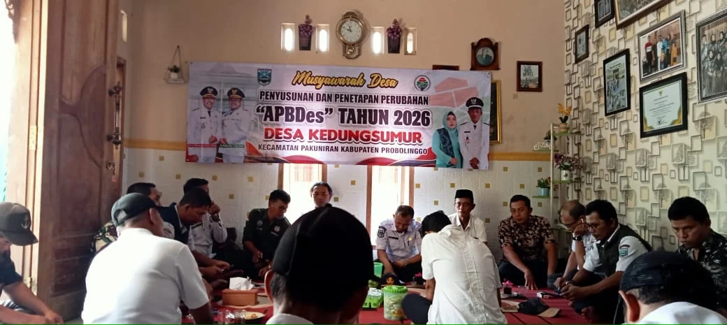 Berharap Sesuai Aspirasi masyarakat, Koramil Pakuniran Kawal Musyawarah Desa Binaan