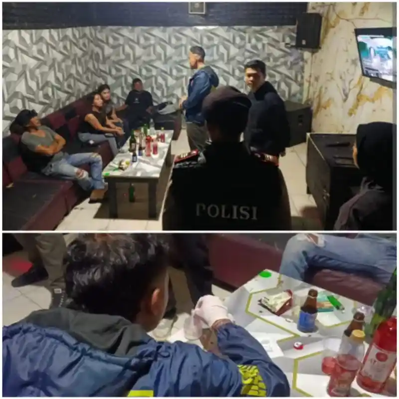 Polresta Bandung Gelar Razia Narkoba di Pameungpeuk, Dua Orang Positif Benzodiazepine