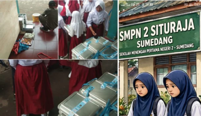 MIRIS !! Menu MBG di SDN Sukatali dan SMPN 2 Situraja Sumedang Tak Dinikmati Siswa, Nasi Berujung Jadi Pakan Ayam