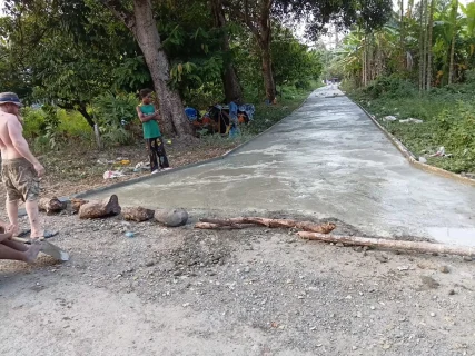 Semangat Gotong Royong TNI dan Warga, Pembangunan Jalan TMMD 130 Rampung 100 Persen