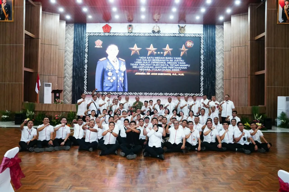 Panglima TNI Hadiri HUT ke-9 Satsiber TNI, Perkuat Ekosistem Siber Nasional